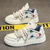 Men's shoes 2025 new thick-soled heightening casual board shoes men's niche design sports trendy shoes versatile little white shoes