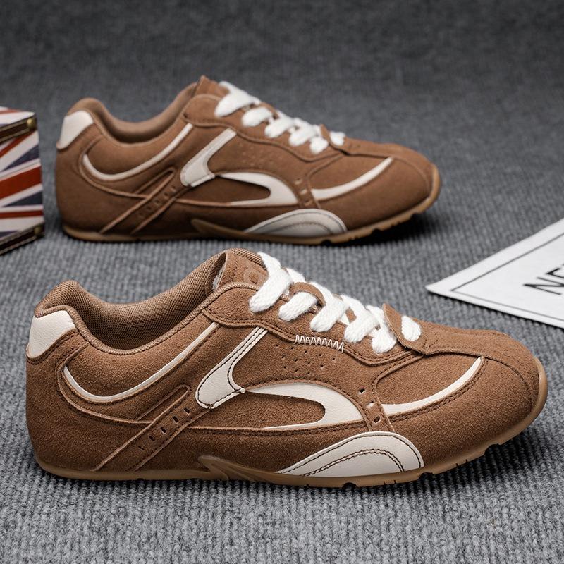 Spring new retro versatile flat-bottomed little white lightweight sports shoes casual shoes men's shoes