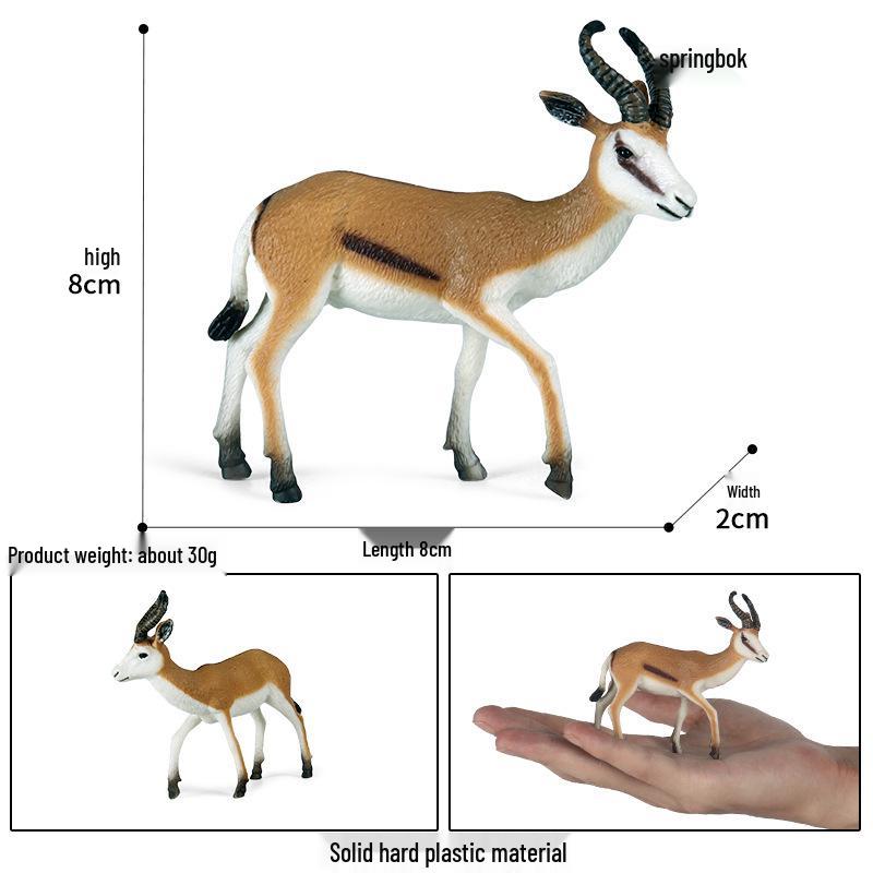 Animal Model Ranch Set: Chicken, Dog, Cow, Sheep, Horse Miniature Toy Scene