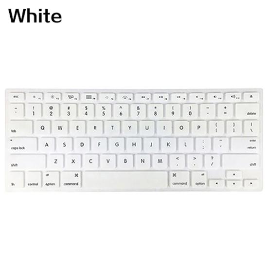 Colorful Soft Silicone Keyboard Cover for Apple Macbook Air Pro US Version Laptop