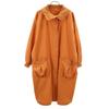 90s Made In Japan Old Coat M-L Orange Series Women Used