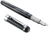 Aurora Füllfederhalter EF Extrafeine Feder Alpha Nero Offiziell Importiert H11-CNEF Dual-Use,
