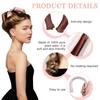 Lazy 26cm No-Heat Curling Iron Set Rubber Six Colors Six-Piece Hair Roller Kit Women Sleep Without Heat Curling Iron Satin