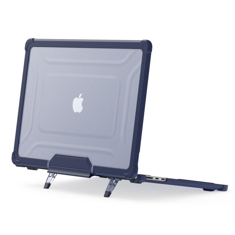 15-Zoll MacBook Air Hülle A2941 Schutzhülle Hartschale Mit Ständer Wärmeableitung Kratzfest Sturzfest Sleep-Funktion