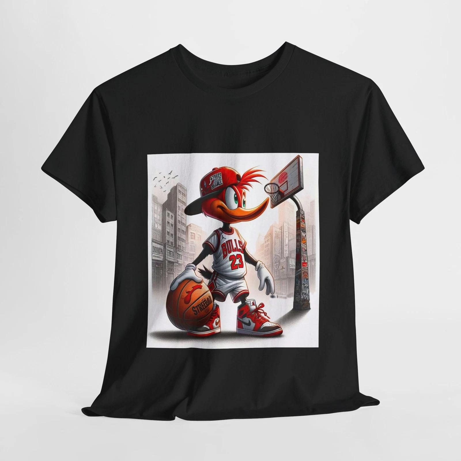 Cool Basketball Graphic Tee, Unisex Heavy Cotton Shirt, Streetwear, Gift [...] S