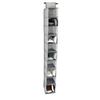 10 Shelf Hanging Shoe Organizer Nonwoven Storage Solution Durable Foldable Closet Rack with Velcro Easy Access Grey