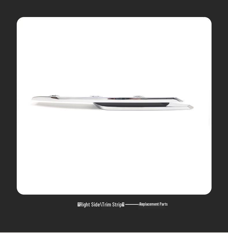 BMW 3 Series F30 Luxury 13-15 Front Bumper Grille Fog Light Trim Strip