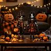 Halloween Schreibtischdekorationen Holz Tischplatten-Display Akzent für Kaminsims, Regal und Party-Dekoration, Ein ausgewählter Stil pro Packung