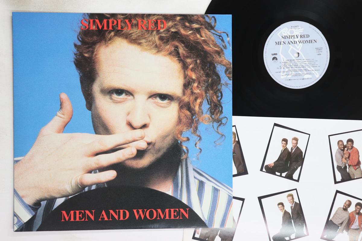 

LP Record SIMPLY RED - Men And Women P13477 WEA 1987 Japan Rock Used