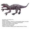 1 Set RC Dinosaur Toy 3D Eyes Lighting And Sound Simulation Walking
