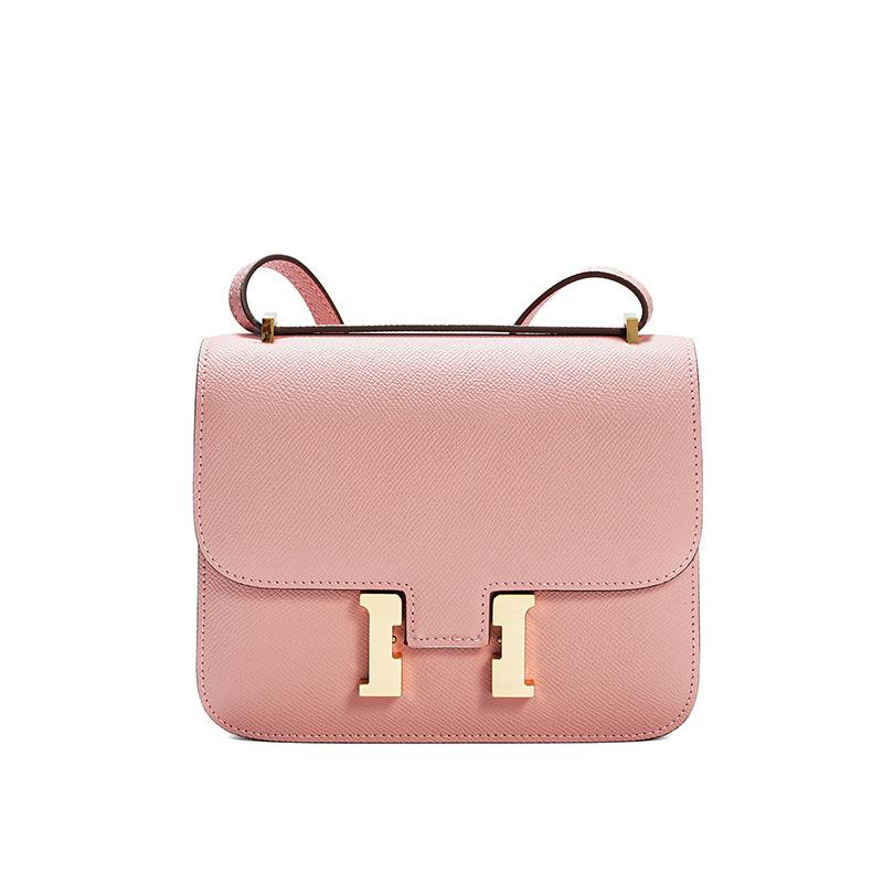 Cowhide Bag Versatile Messenger Bag, Underarm Leather Simple Girls High-end Summer Shoulder Bag