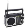 Retro Bluetooth Speaker AM FM SW Radio Vintage Wireless Speaker Rechargeable with Telescopic Antenna for Home Car