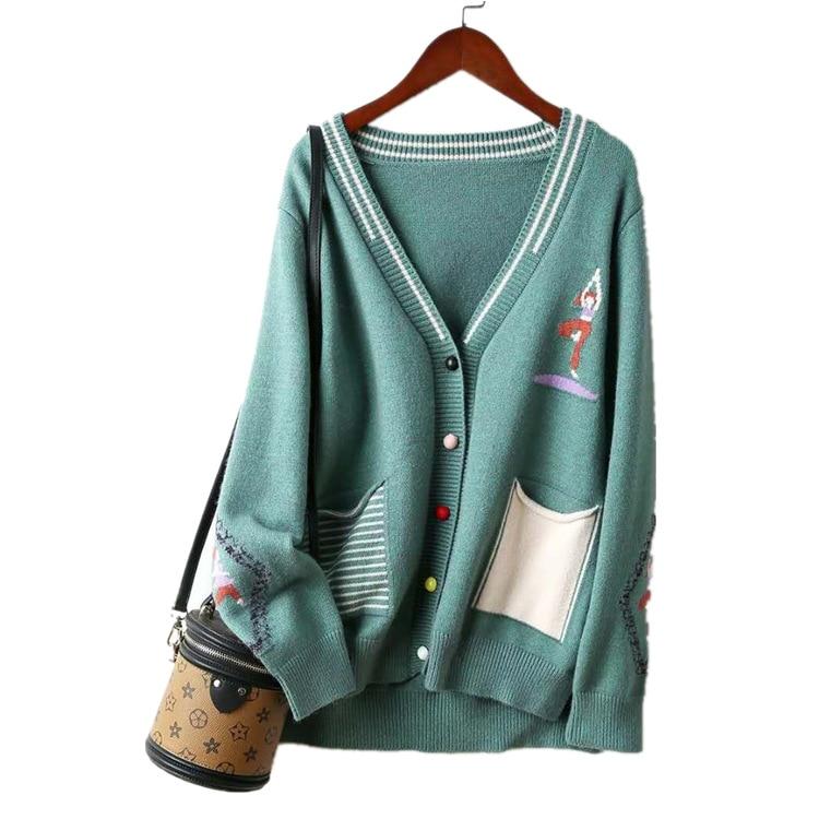 Autunno Inverno Cardigan Inverno 2021 Acquista Giacca Lavorata A