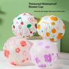 Waterproof Shower Caps - 100% Waterproof Thickened Single-Layer Head Cover For Women'S Hair Protection