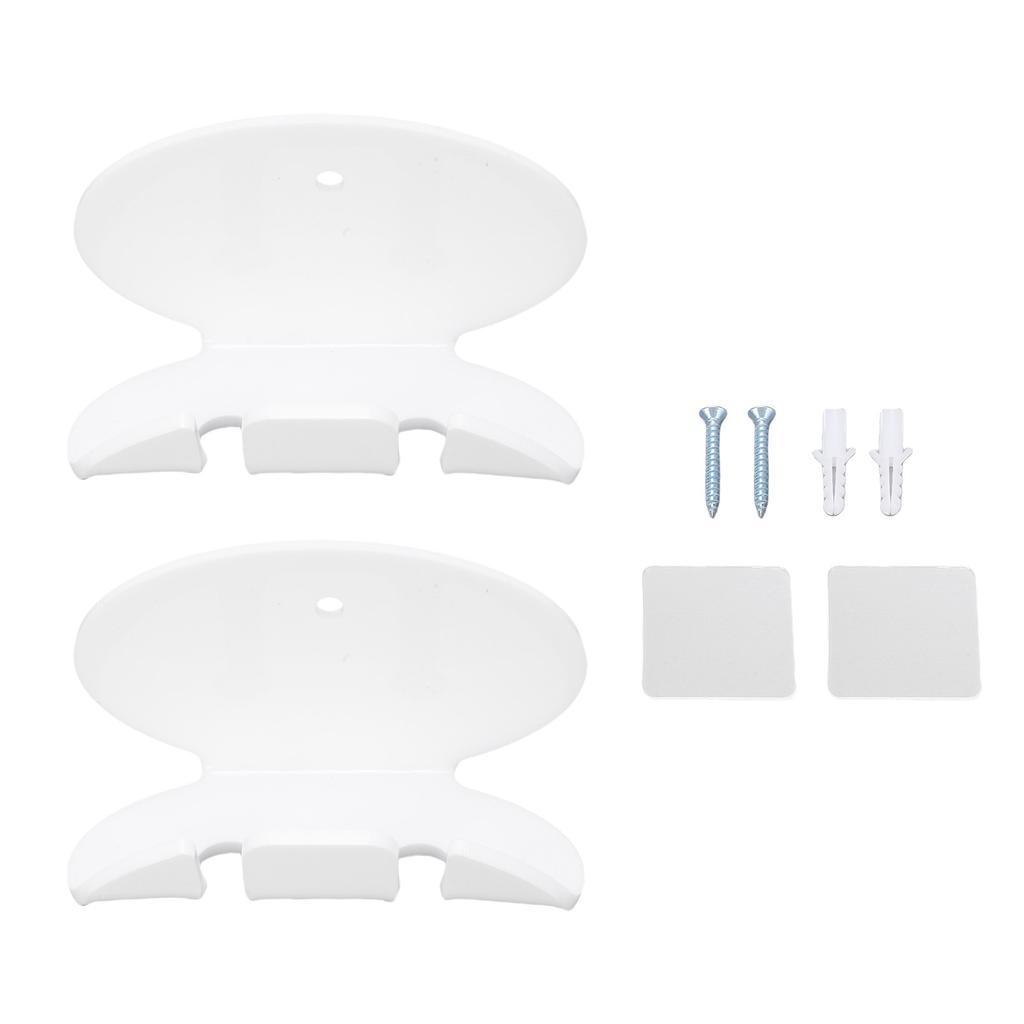 2PCS X Ray Sensor Holder with Adhesive Acrylic X Ray Sensor Wall Mount Storage Hanger for Office