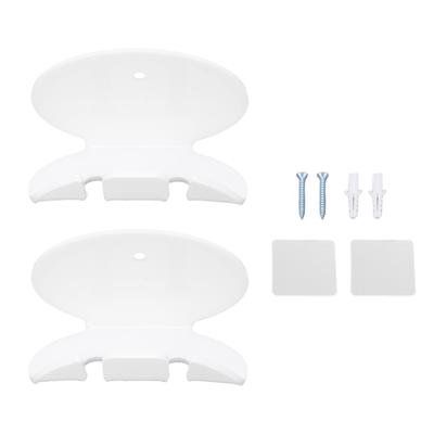2PCS X Ray Sensor Holder with Adhesive Acrylic X Ray Sensor Wall Mount Storage Hanger for Office