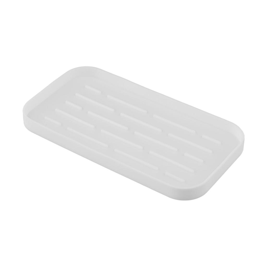 Abtropfschale Küchenspüle Organizer Silikon Schwammhalter Hinweis