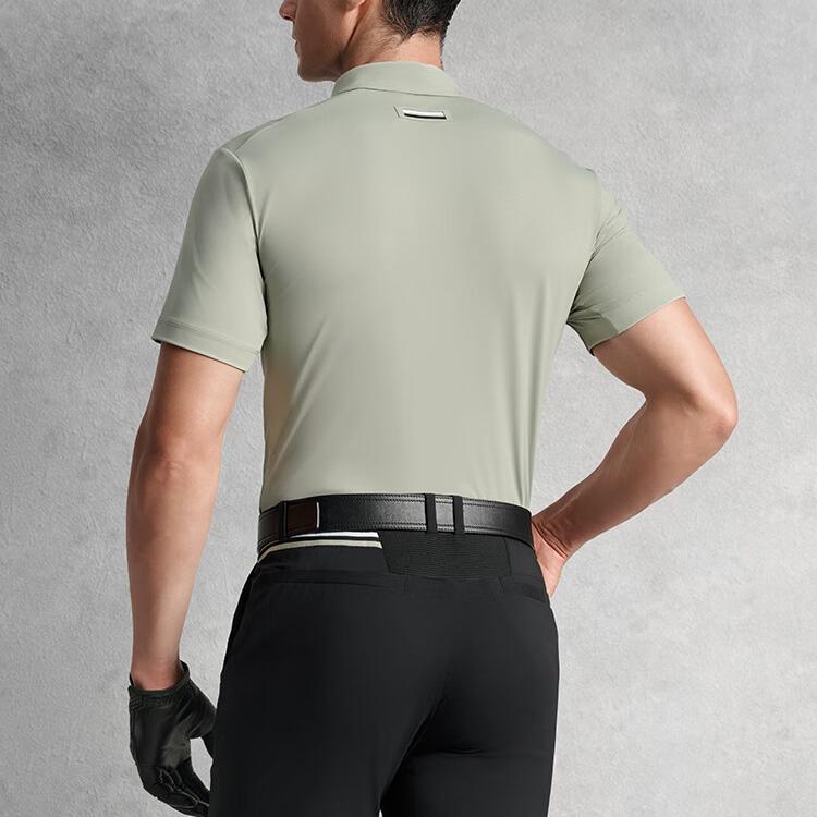 FILA Golf Series Sun Protection Sports Knit Short Sleeve Polo Shirt Men Polo Shirts A11M535101F-KK