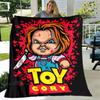Horror movie Cult of Chucky printing blanket warm blanket soft and comfortable blanket Home travel blanket birthday gift