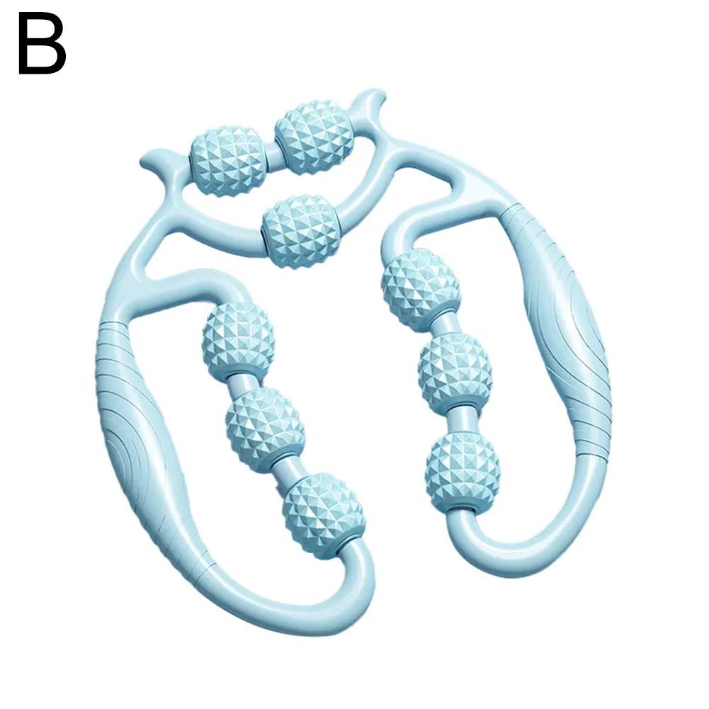 

Massage Relax Circular Leg Clamp Neck Thigh Calf And Leg Slimming Leg Muscle Massager Relaxation Massage Roller Equipment