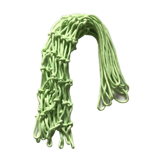 Basketball Net Glow in the Dark Wear-resistant Nylon Heavy Duty Basketball Net Replacement for Outdoor