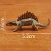 Thornback Dragon Dinosaur Small Copper Retro Play Gift Desktop Decoration Small Dinosaur Metal Ornament Crafts