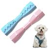 Durable Dog Chew Toy Stick Soft Rubber Toothbrush with Tooth Cleaning Points And Massage Features for Pet Oral Care