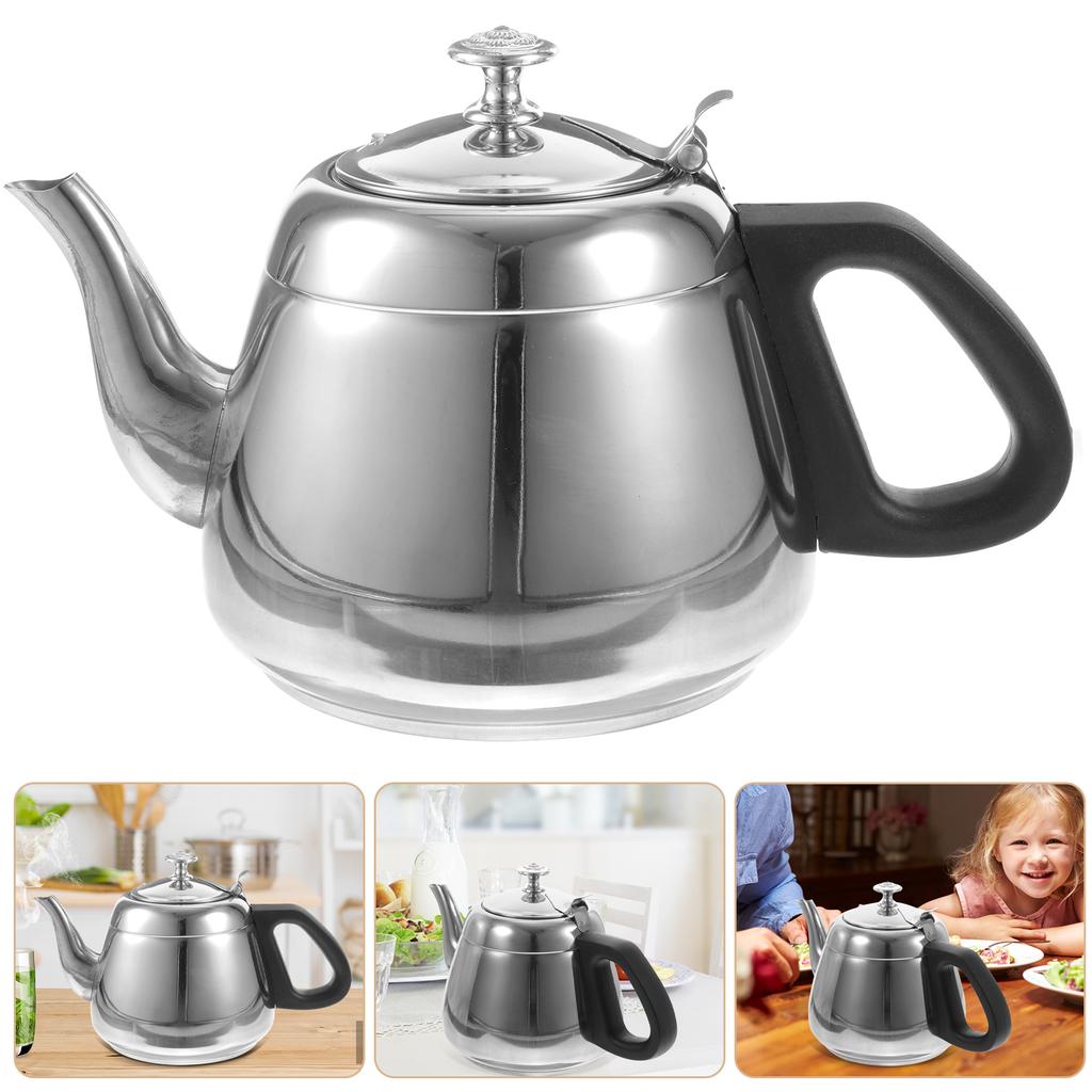 Kettle Wear-resistant Teapot for Kitchen Stainless Water Bottle Stove Daily Use Steel You Can