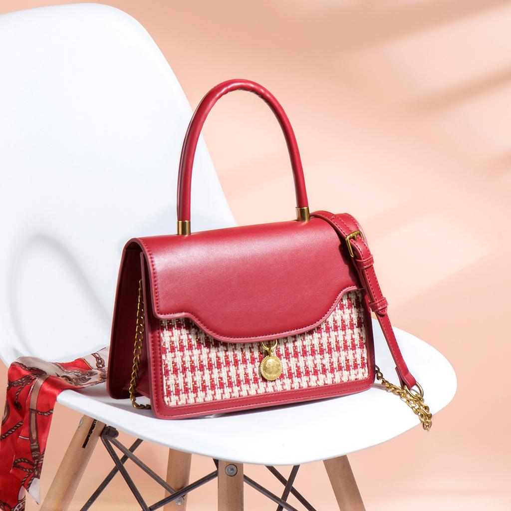 Women'S Wedding Bag Bridal Bag Premium Wedding Bag Women'S Atmosphere Red Niche Messenger Handbag