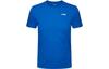 T Shirts Men's Blue Crew Neck Moderate Straight Fit ATSR219-4