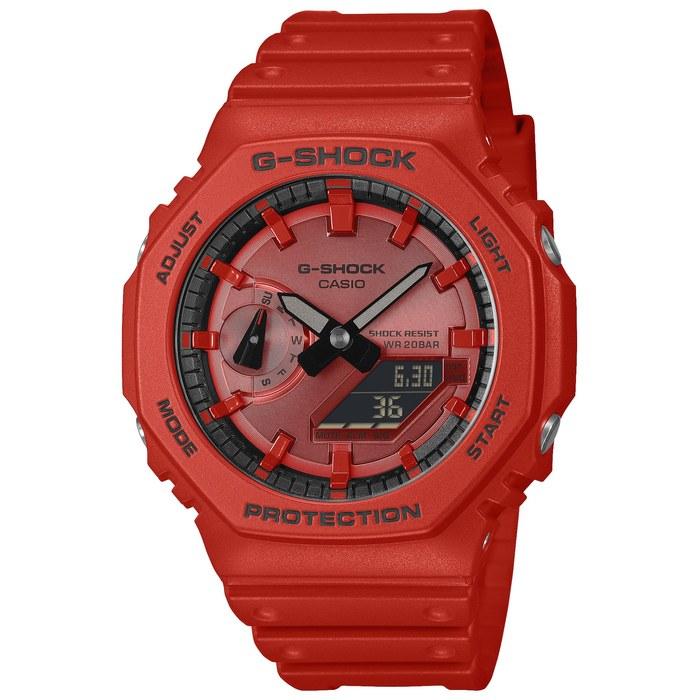[Casio] G-Shock GA-2100RRB-4AJF Men s Watch, Red/Black