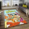 1pc Flintstone Design Area Rug - Non-Slip, Soft & Cozy Floor Mat for Living Room, Bedroom, Office - Indoor/Outdoor Decorative Carpet