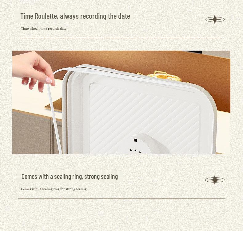 Japanese-Style Moisture-Proof Sealed Rice Storage Container, 10-20 Jin Capacity, Insect-Proof Kitchen Rice and Flour Jar