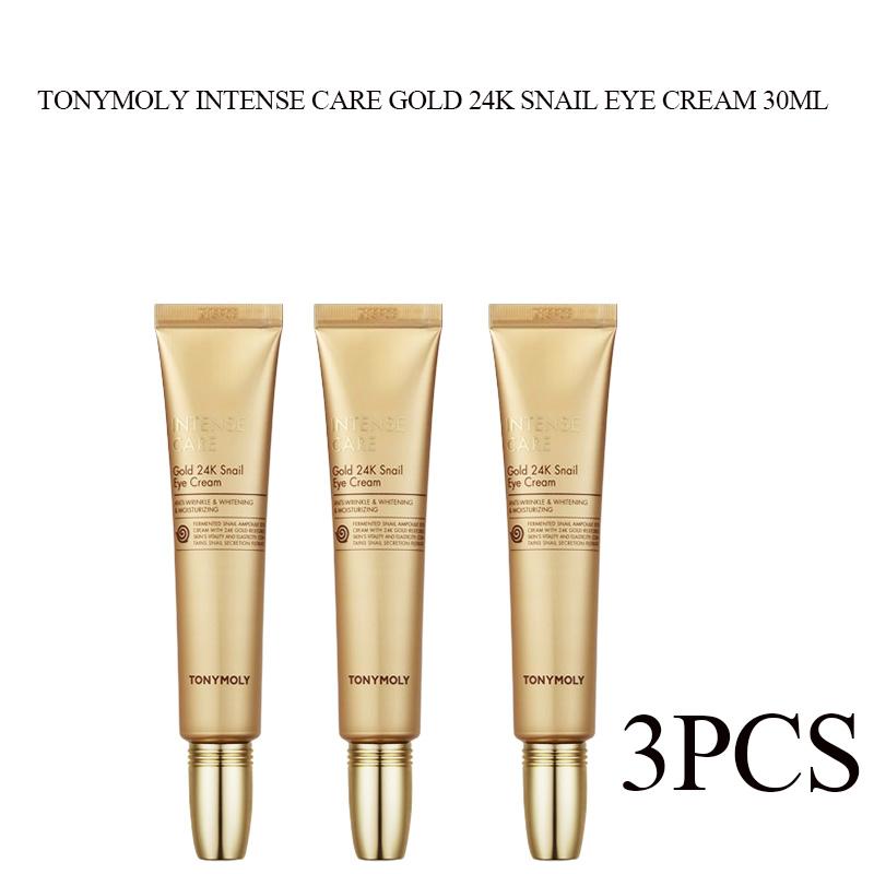 

TONYMOLY Intense Care Gold 24K Snail Eye Cream 30 мл 3PCS