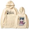 Anime The Apothecary Diaries Maomao Print Hoodie Men Women Casual Hip-hop Hooded Sweatshirt Hoodies Streetwear