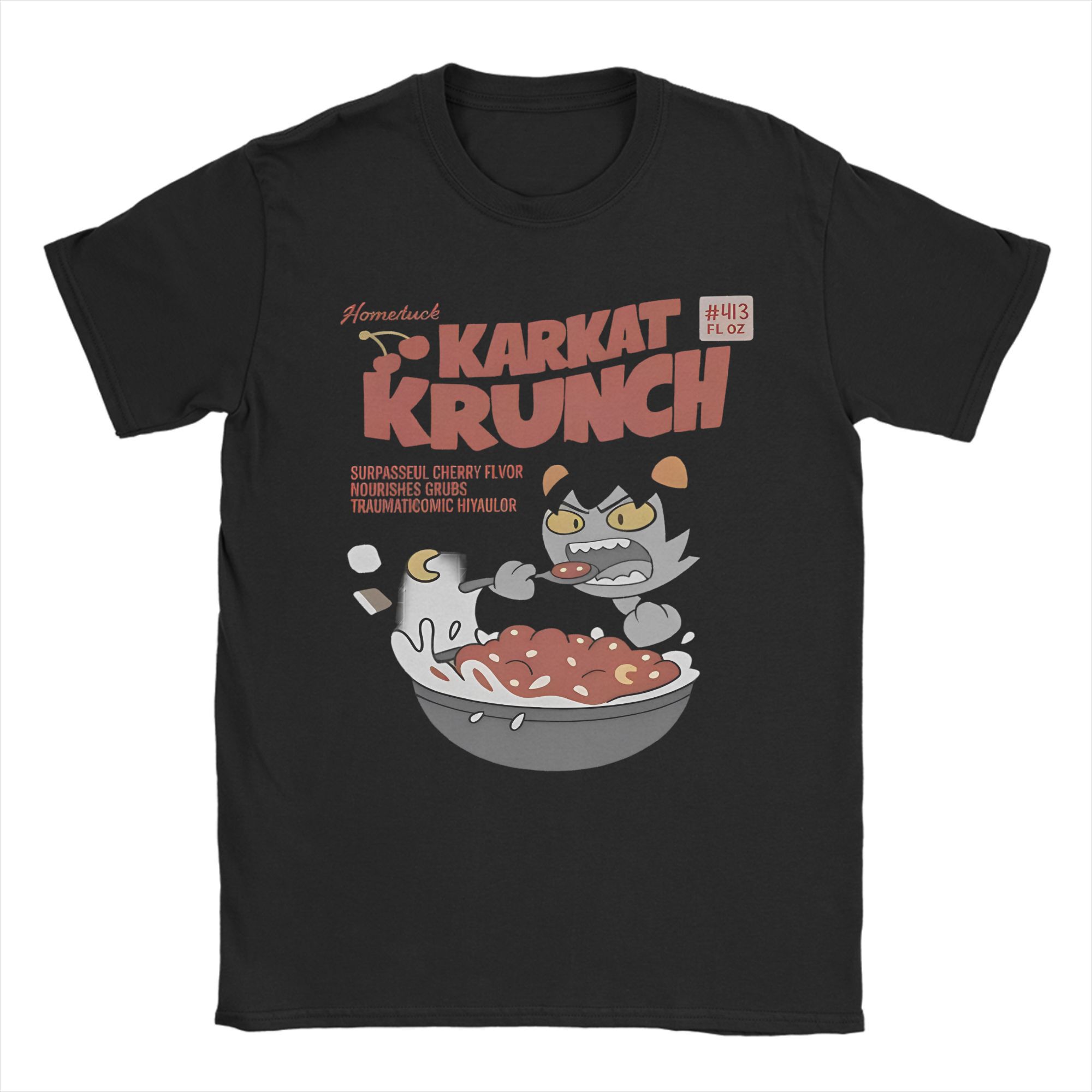 

Футболка Homestuck Karkat Vantas для чоловіків жінок 100% Бавовна Одяг Хіп-Хоп Художня література MSPA Гра Круглий виріз Короткий рукав 4XL