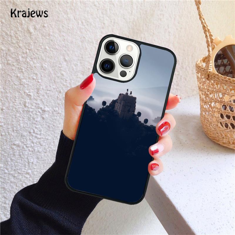 Sky Minimal Forest Coque Soft Phone Case For iPhone 14 XR X XS Max 5S 6S 7 8 Plus SE 2020 11 12 13 Pro Max Mini Phone Cover