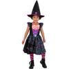 Smiffys Girls Star Witch Polyester Costume Set