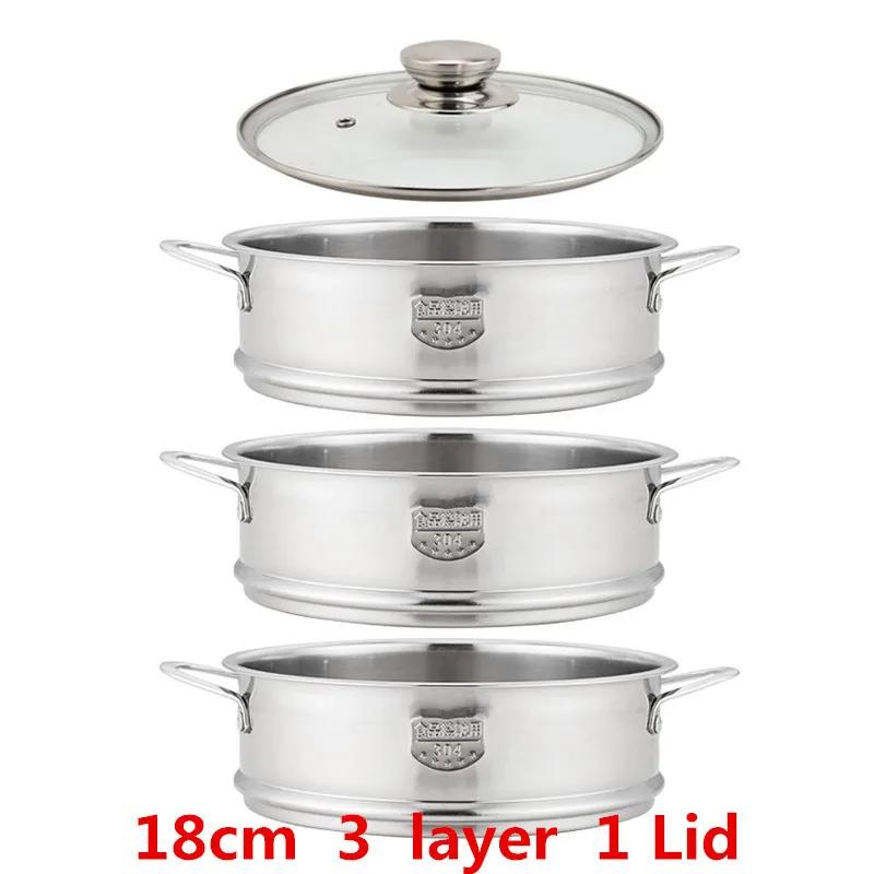 Basket with Double Ear Rice Cooker Pot Steaming Grid for Dumplings Drain Basket Kitchen Cooking Tool 304 Stainless Steel Steamer