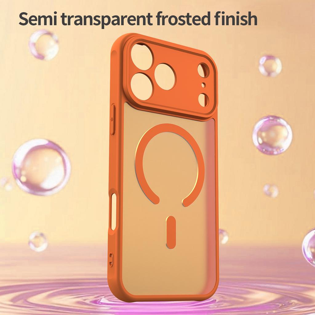 Für Magsafe Starke Magnetische Kabellose Ladehülle Für iPhone 17 Pro Max 17ProMax 5G Stoßfeste Matte Rückseite Hülle