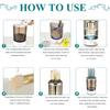 Makeup Brush Cleaner - Automatic Cosmetic Brush Cleaner for All Size Beauty Makeup Brushes Set