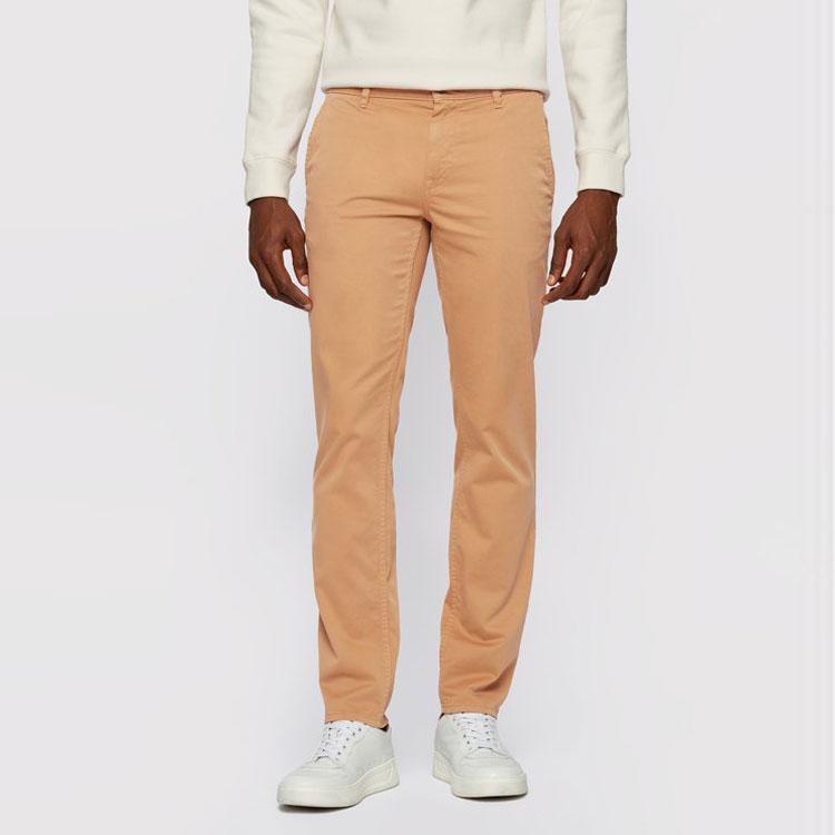 HUGO BOSS Casual Pants Men's Moderate Straight Fit Pants 50379152-261