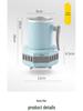Portable Mini Cooler for Rapid Beverage Cooling and Warming