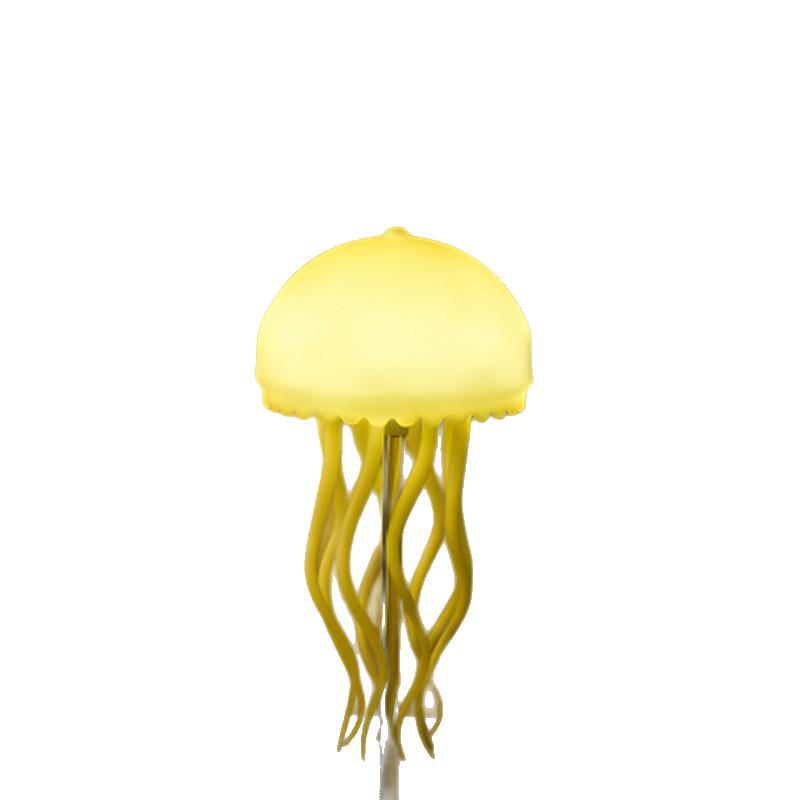 Smart Voice-Controlled Jellyfish Lamp: Gradient Light with Dynamic Tentacles, White Noise, Atmosphere, and Sleep Aid.