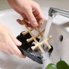 1Pcs Wooden Soap Dish Drain Soap Tray Sink Holder Soap Rack For Bathroom Multifunctional Storage Rack Household Bathroom Supply