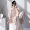 Summer Crew Neck Sleeveless Vest Two-piece Set Cotton and Silk Pajamas Women's Summer Cotton Silk Women's Summer Suit Dress