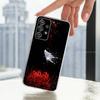 Lily Flower Red Spider Phone Case For Samsung Ultra,FE,A30,71,51,S9,10,20,Lite, S22,23,21,PIus,Transparent, Silicone