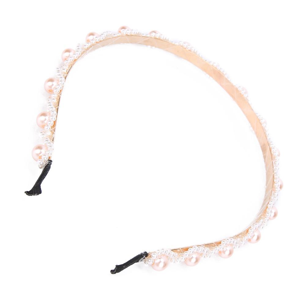 Fashionable Faux Pearl Headband Comfortable Wedding Headband Party Hairband For Women