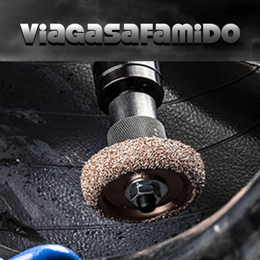 Bowl Type Design Tungsten Steel Buffing Wheel Tire Buffing Wheel  For Car Tire Repair & Polishing