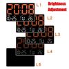Date Display Electronic Alarm Clock Large Screen Display LED Digital Clock  Living Room